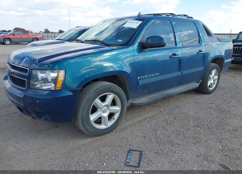 2007 CHEVROLET AVALANCHE VIN: 3GNFK12317G173931
