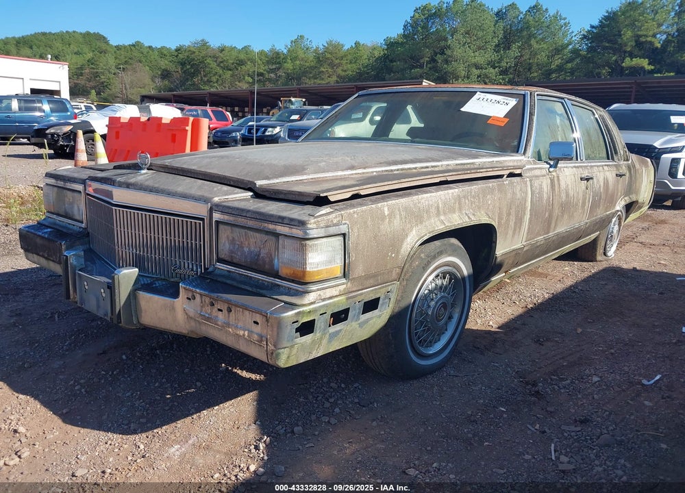 1991 CADILLAC BROUGHAM VIN: 1G6DW54E8MR717690