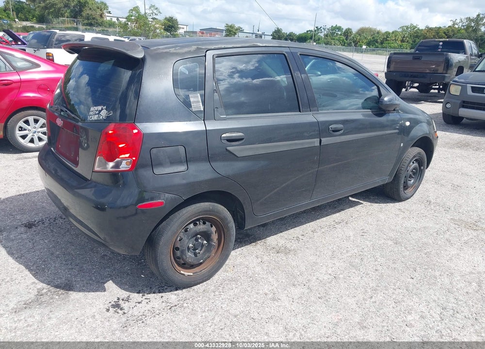 2007 CHEVROLET AVEO 5 LS VIN: KL1TD66637B719426