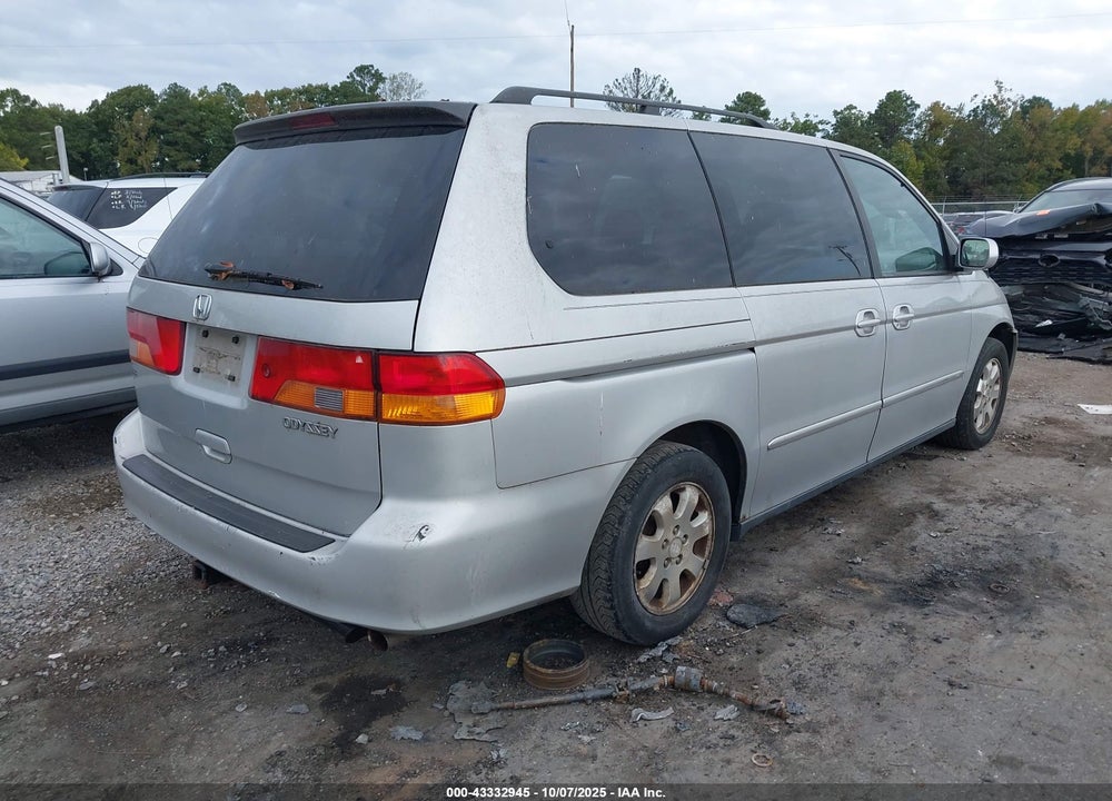 2004 HONDA ODYSSEY EX VIN: 5FNRL18884B124524