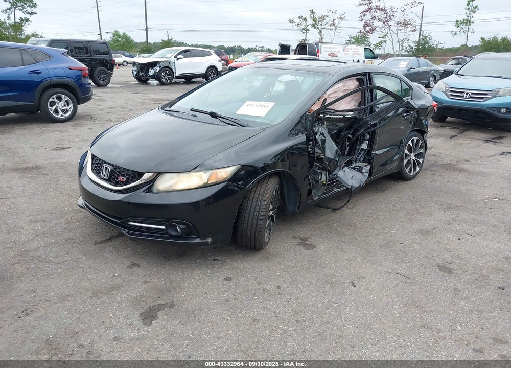 2013 HONDA CIVIC SI VIN: 2HGFB6E51DH710653
