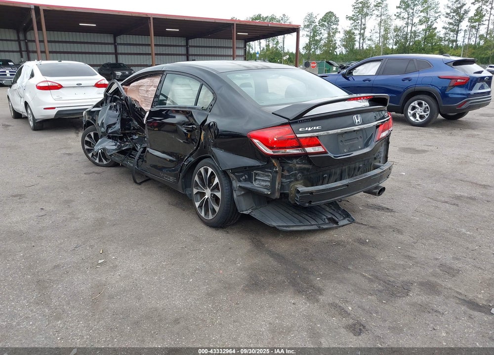 2013 HONDA CIVIC SI VIN: 2HGFB6E51DH710653