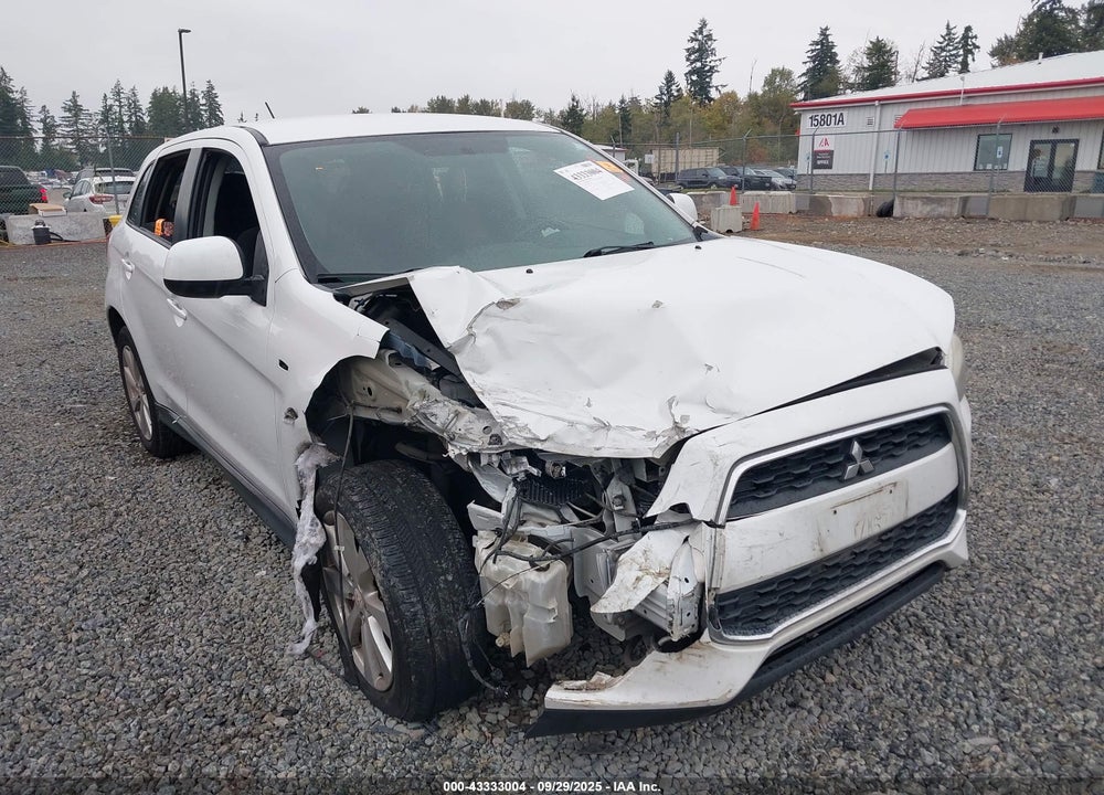 2014 MITSUBISHI OUTLANDER SPORT ES VIN: 4A4AP3AU0EE027401