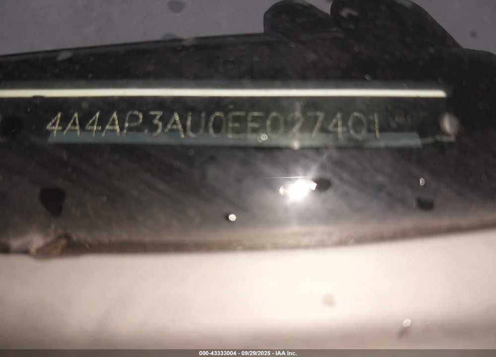 2014 MITSUBISHI OUTLANDER SPORT ES VIN: 4A4AP3AU0EE027401
