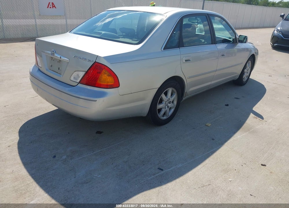 2000 TOYOTA AVALON XLS VIN: 4T1BF28B7YU069924