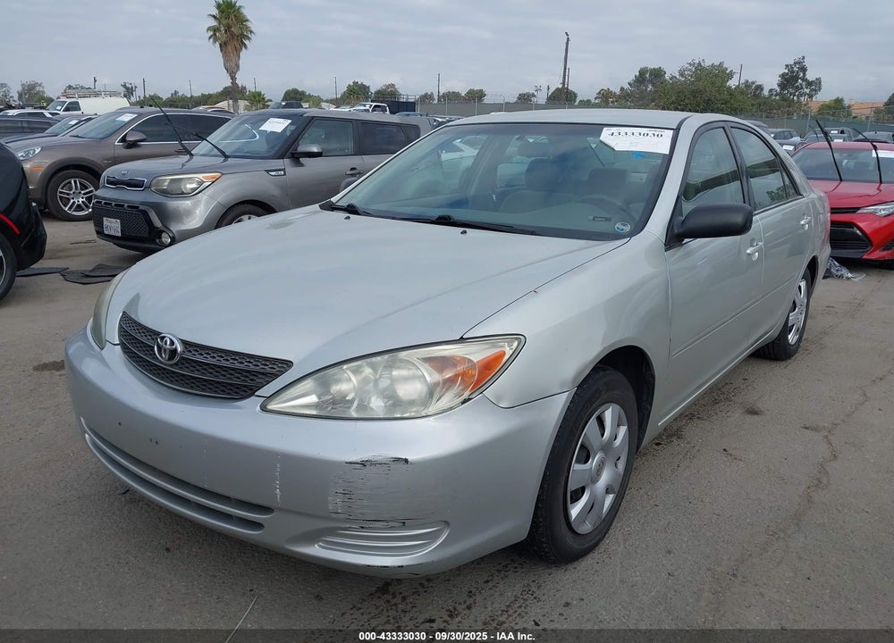 2002 TOYOTA CAMRY LE VIN: JTDBE32K020034954