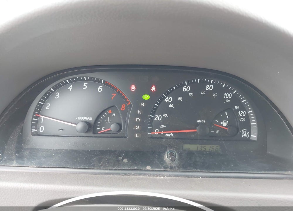 2002 TOYOTA CAMRY LE VIN: JTDBE32K020034954