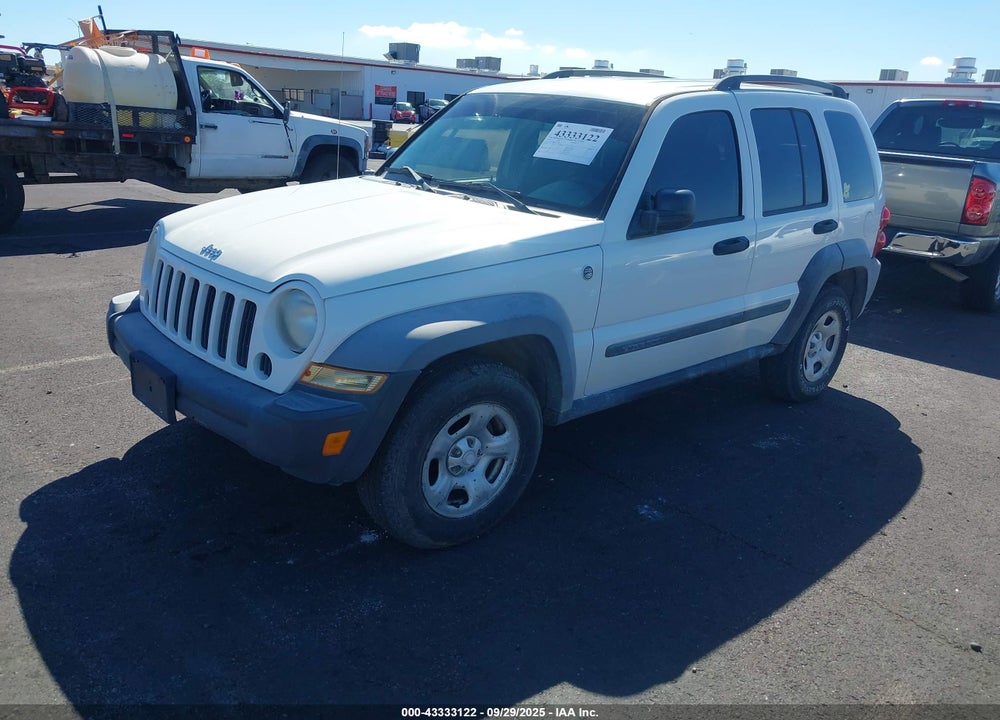 2007 JEEP LIBERTY VIN: 1J4GL48K37W574922