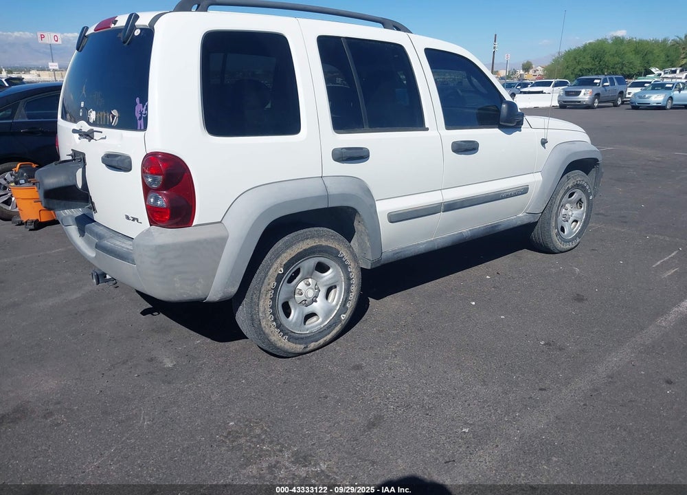 2007 JEEP LIBERTY VIN: 1J4GL48K37W574922