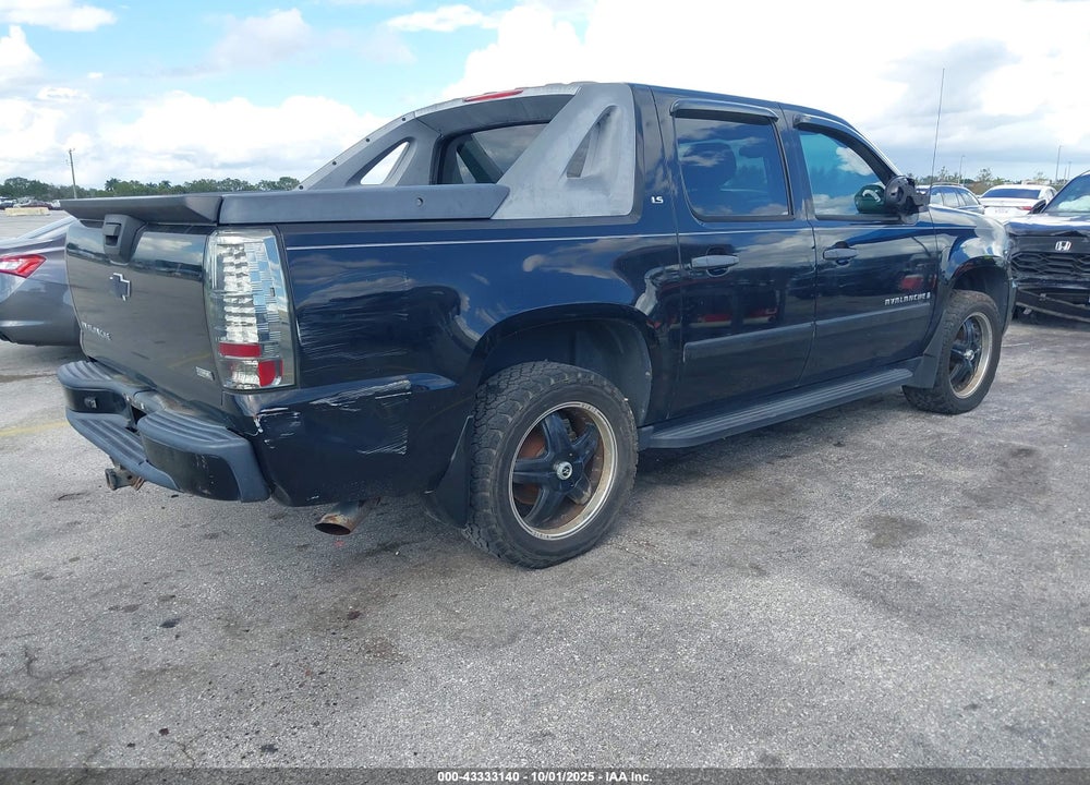 2008 CHEVROLET AVALANCHE 1500 LS VIN: 3GNEC12088G126119