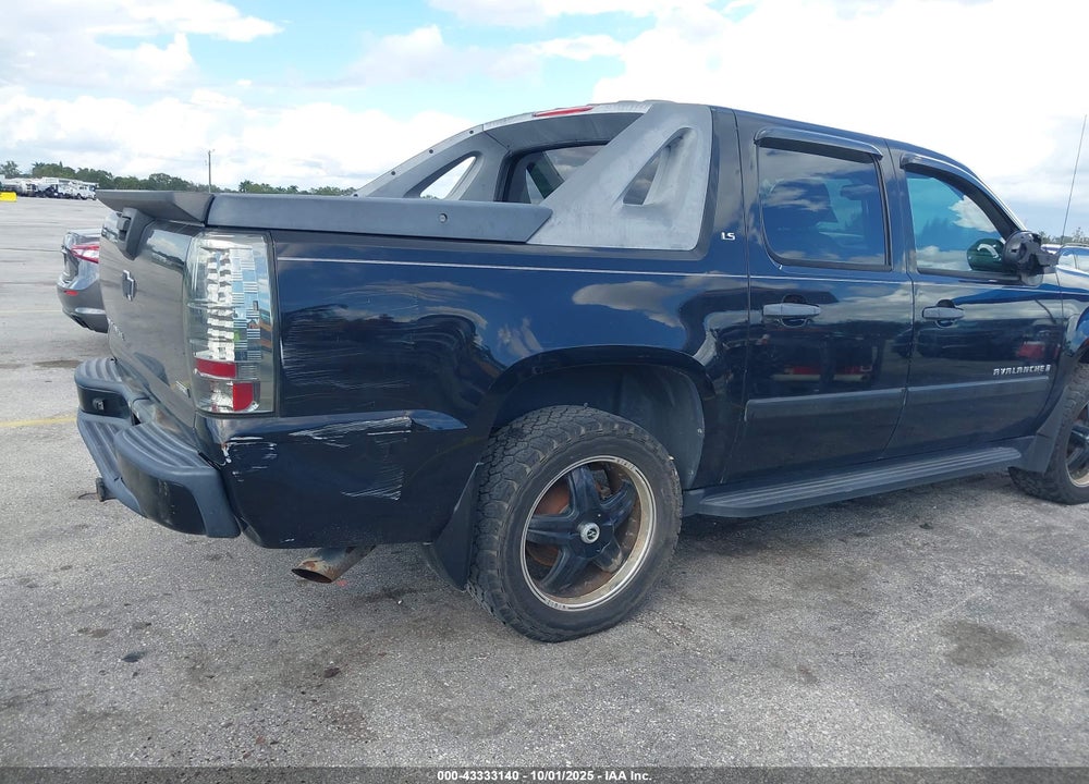 2008 CHEVROLET AVALANCHE 1500 LS VIN: 3GNEC12088G126119