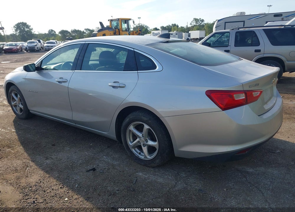 2016 CHEVROLET MALIBU LS VIN: 1G1ZB5ST2GF234484