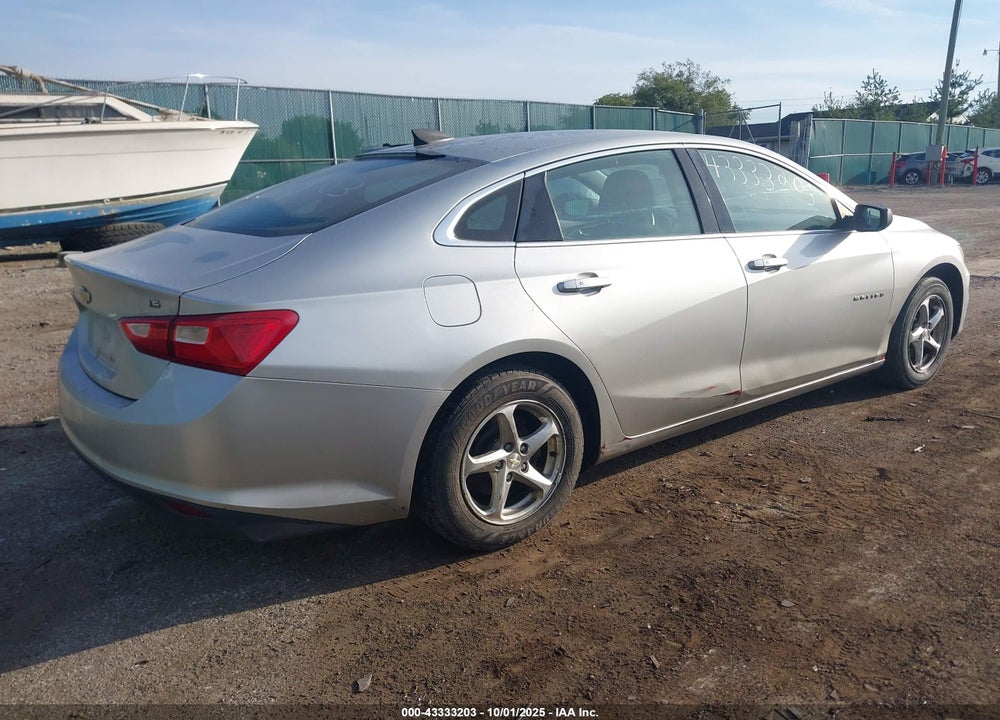 2016 CHEVROLET MALIBU LS VIN: 1G1ZB5ST2GF234484