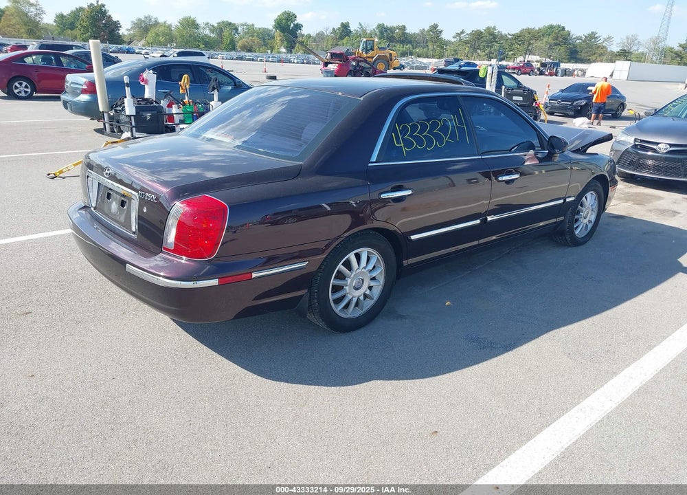 2005 HYUNDAI XG350 L VIN: KMHFU45E35A416406