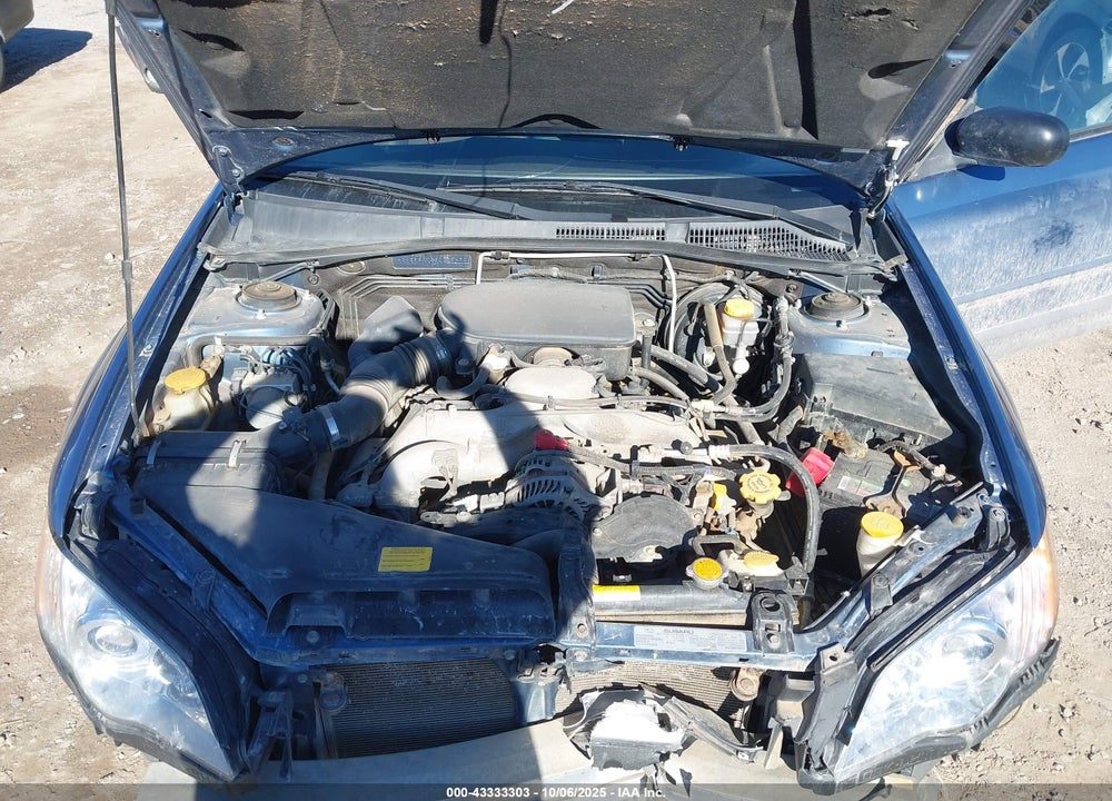 2008 SUBARU OUTBACK VIN: 4S4BP61C887330452