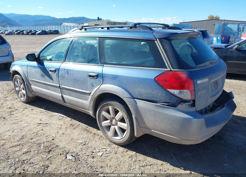 2008 SUBARU OUTBACK VIN: 4S4BP61C887330452