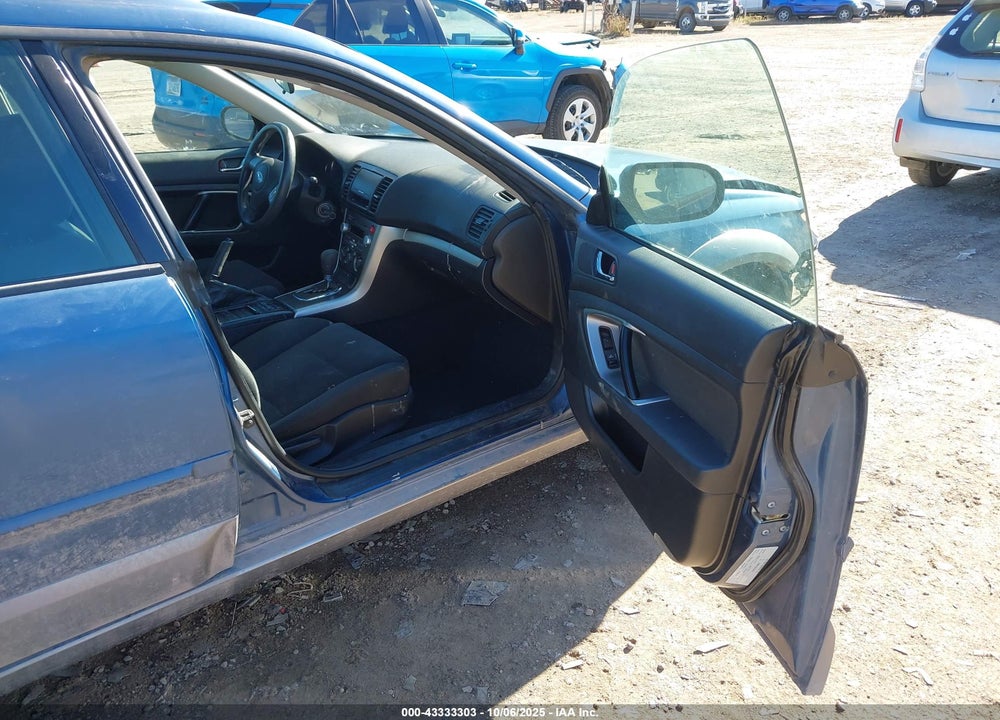 2008 SUBARU OUTBACK VIN: 4S4BP61C887330452