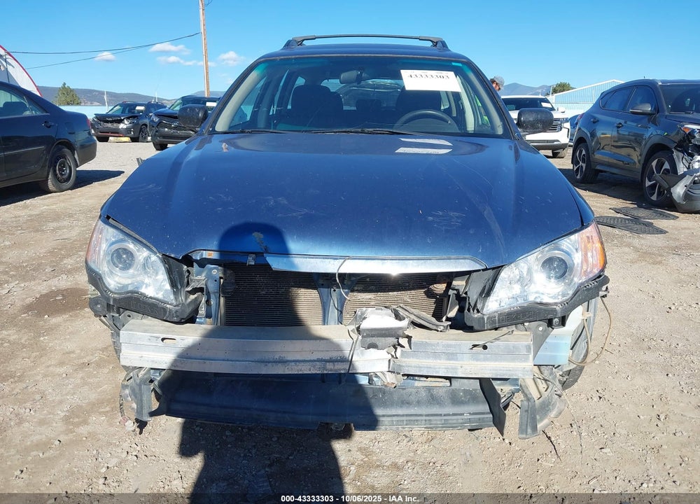 2008 SUBARU OUTBACK VIN: 4S4BP61C887330452