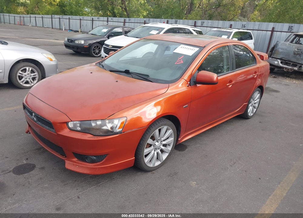 2009 MITSUBISHI LANCER VIN: JA3AU86W09U016884