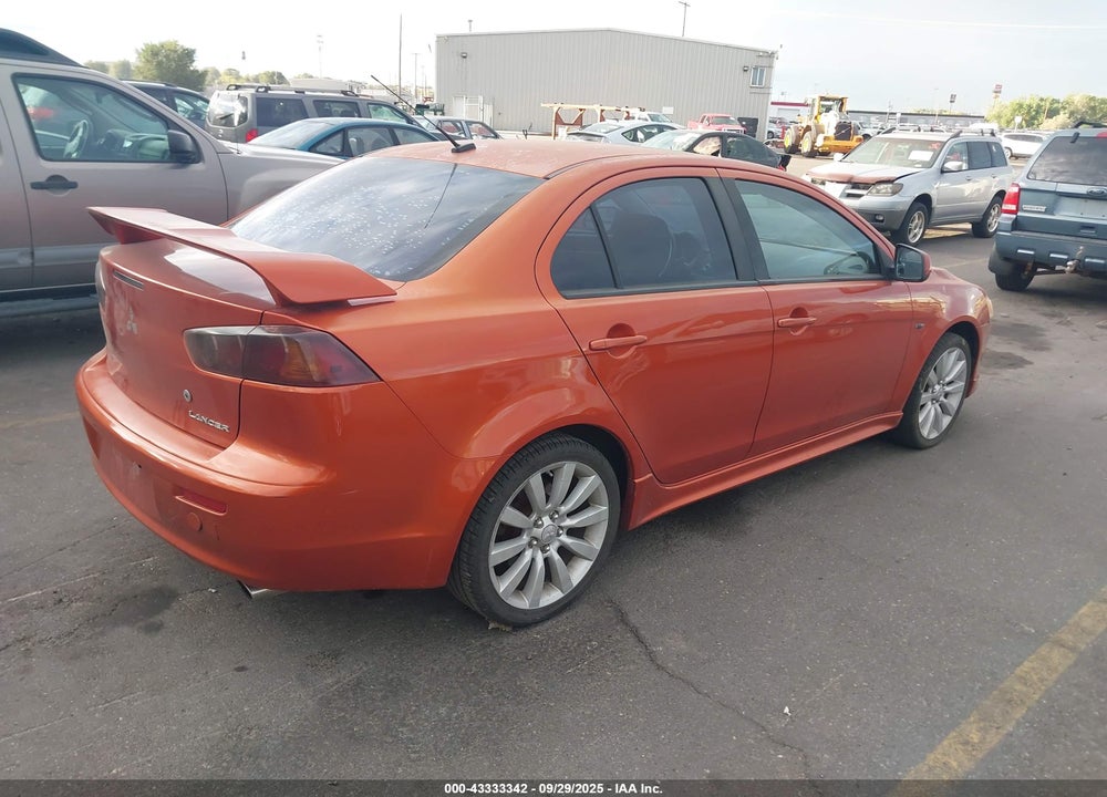 2009 MITSUBISHI LANCER VIN: JA3AU86W09U016884