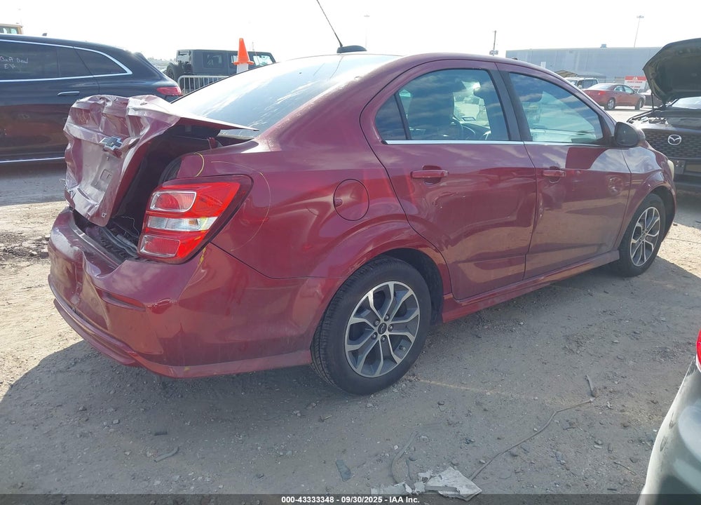 2018 CHEVROLET SONIC VIN: 1G1JD5SH9J4108791