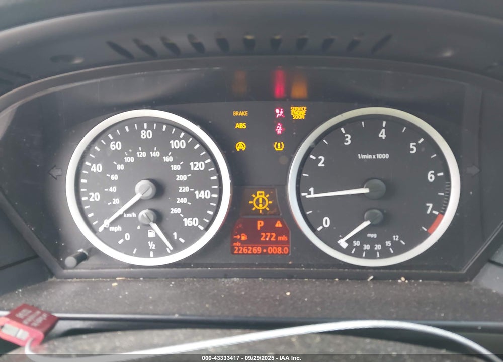 2006 BMW 5 SERIES VIN: WBANE53516CK83251
