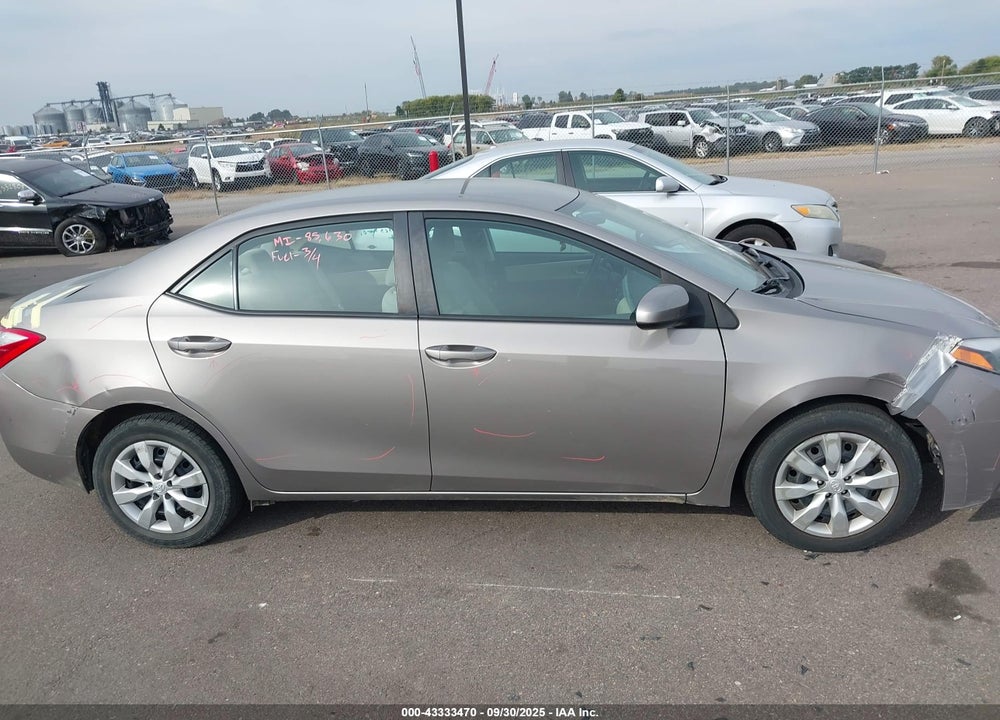 2014 TOYOTA COROLLA VIN: 2T1BURHE4EC178833