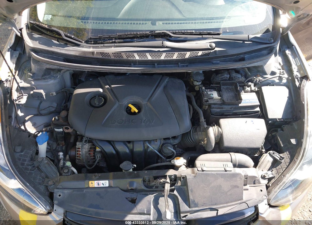 2013 HYUNDAI ELANTRA VIN: KMHDH4AE2DU768472
