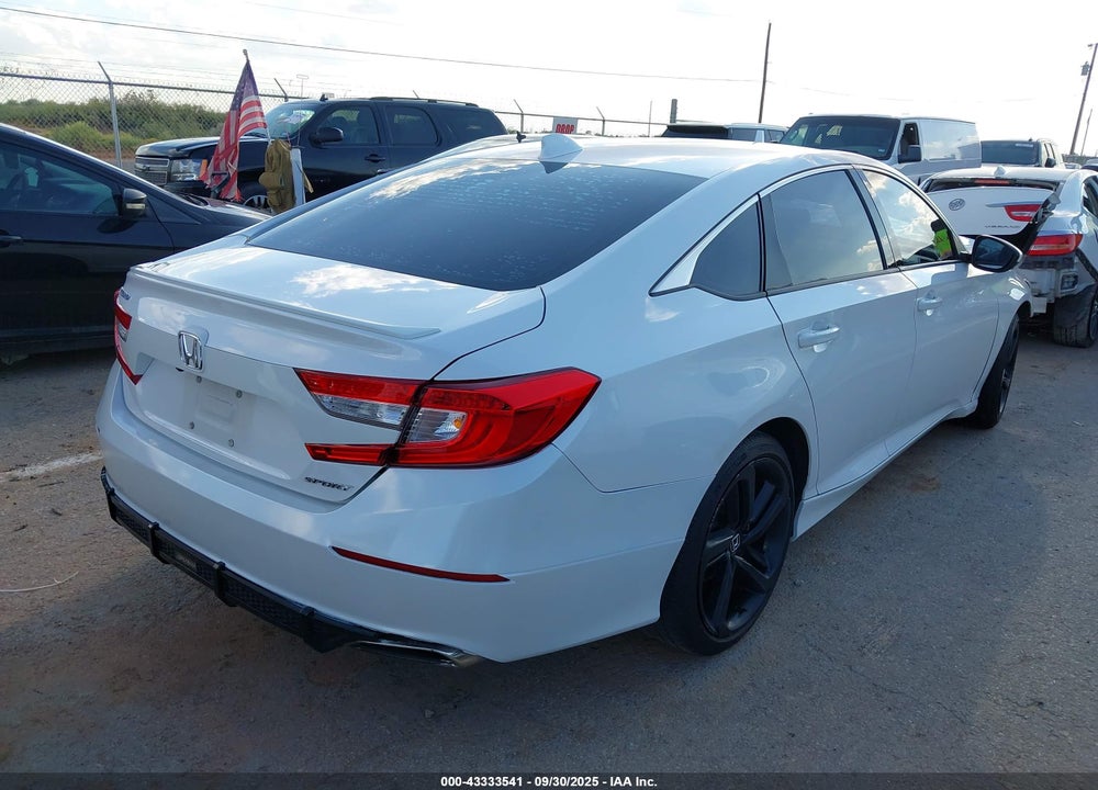 2019 HONDA ACCORD SPORT VIN: 1HGCV1F30KA101642
