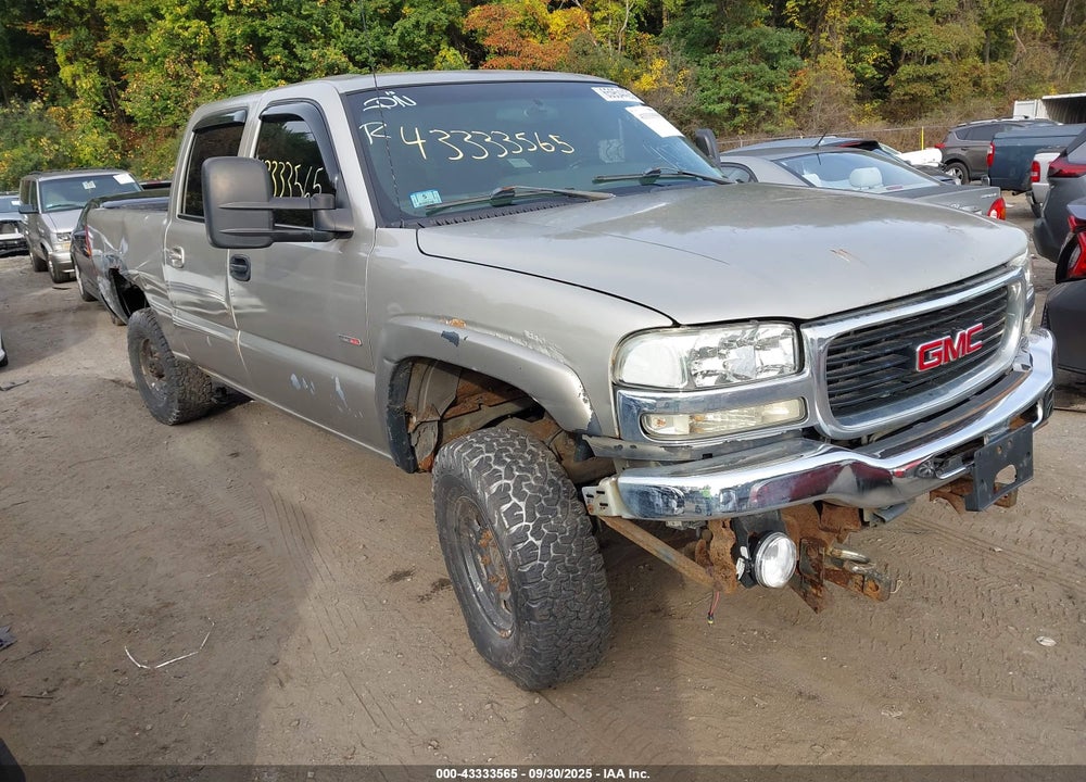 2002 GMC SIERRA 2500HD VIN: 1GTHK23102F155693