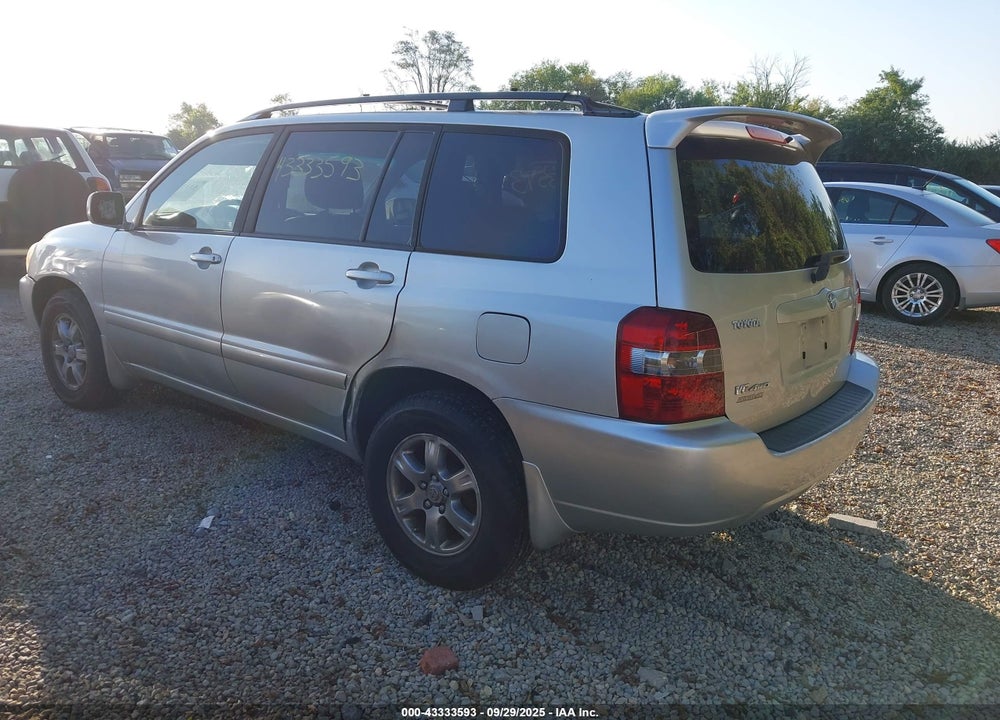 2007 TOYOTA HIGHLANDER V6 VIN: JTEEP21A670230622