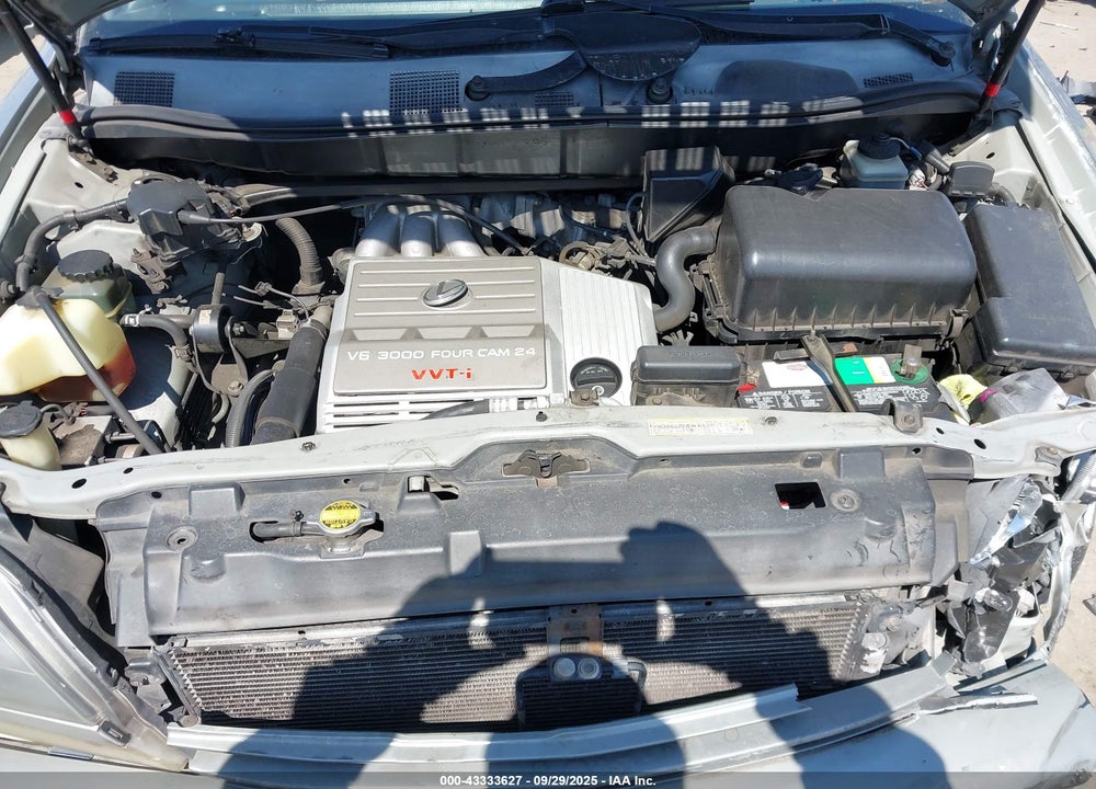 2000 LEXUS RX 300 VIN: JT6GF10U1Y0065822