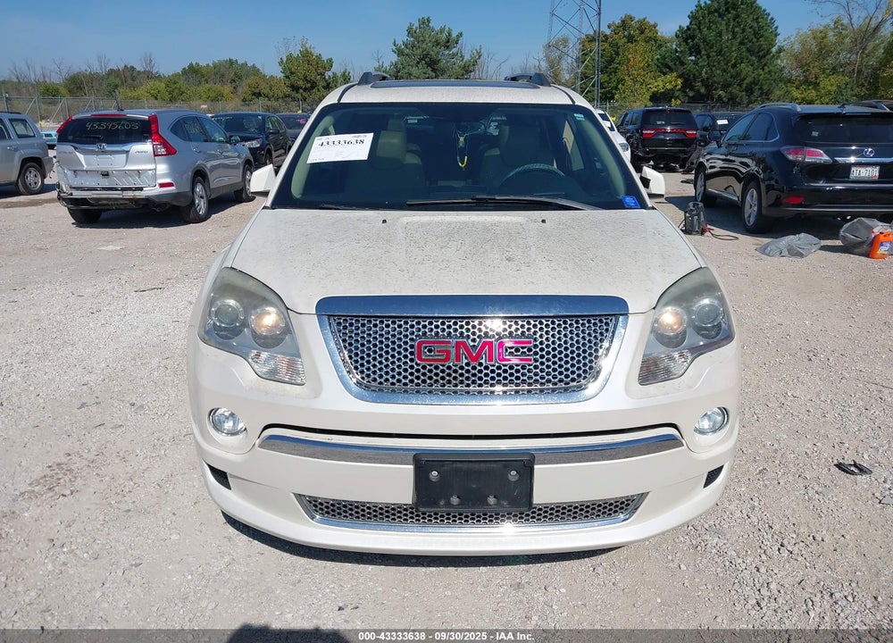2012 GMC ACADIA VIN: 1GKKRTED8CJ214071