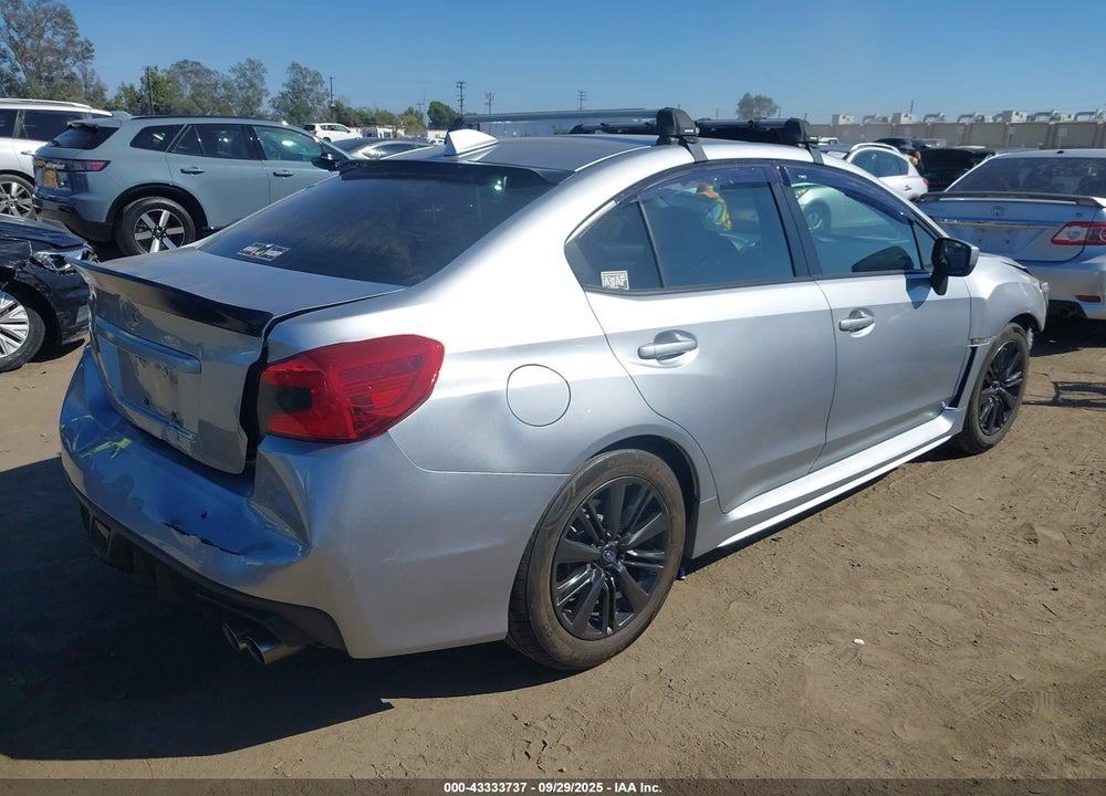 2015 SUBARU WRX VIN: JF1VA1J67F9824616