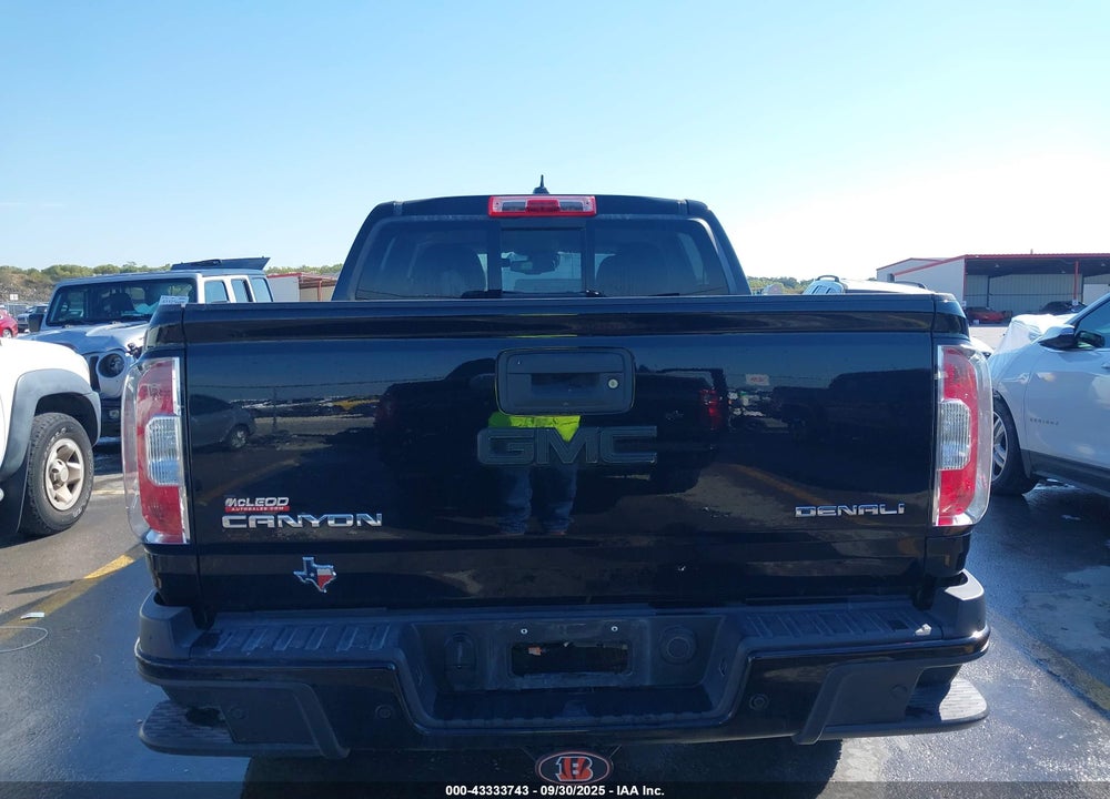 2019 GMC CANYON DENALI VIN: 1GTG6EEN8K1189217