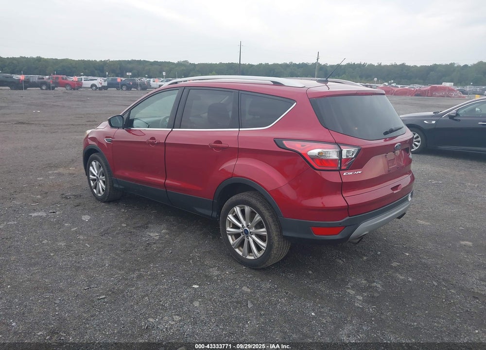 2017 FORD ESCAPE TITANIUM VIN: 1FMCU9JDXHUD48461