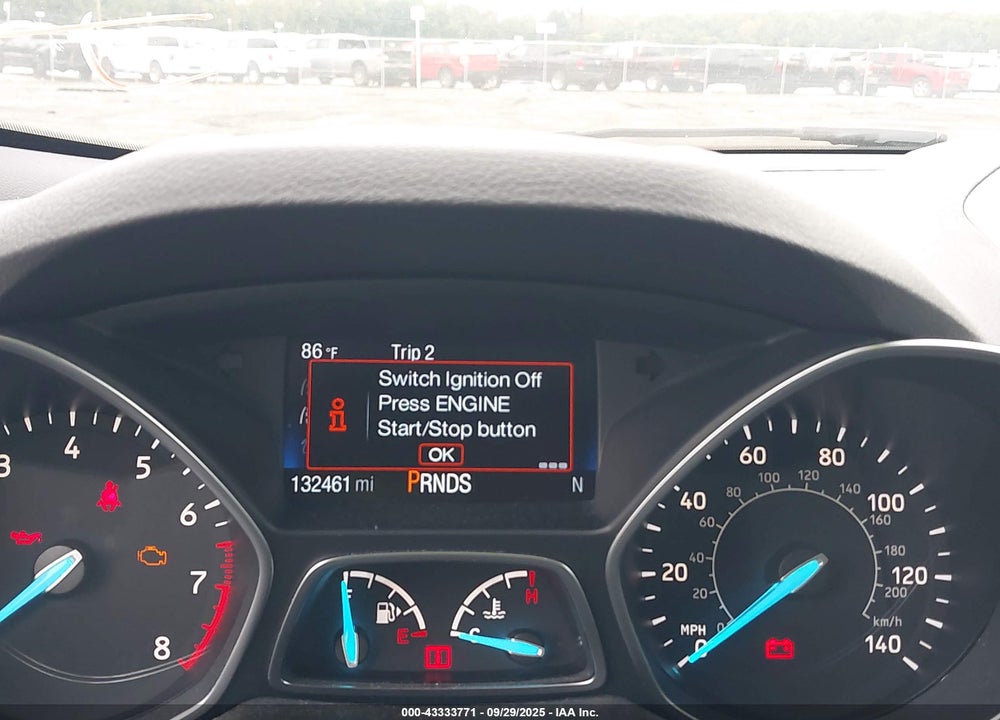 2017 FORD ESCAPE TITANIUM VIN: 1FMCU9JDXHUD48461
