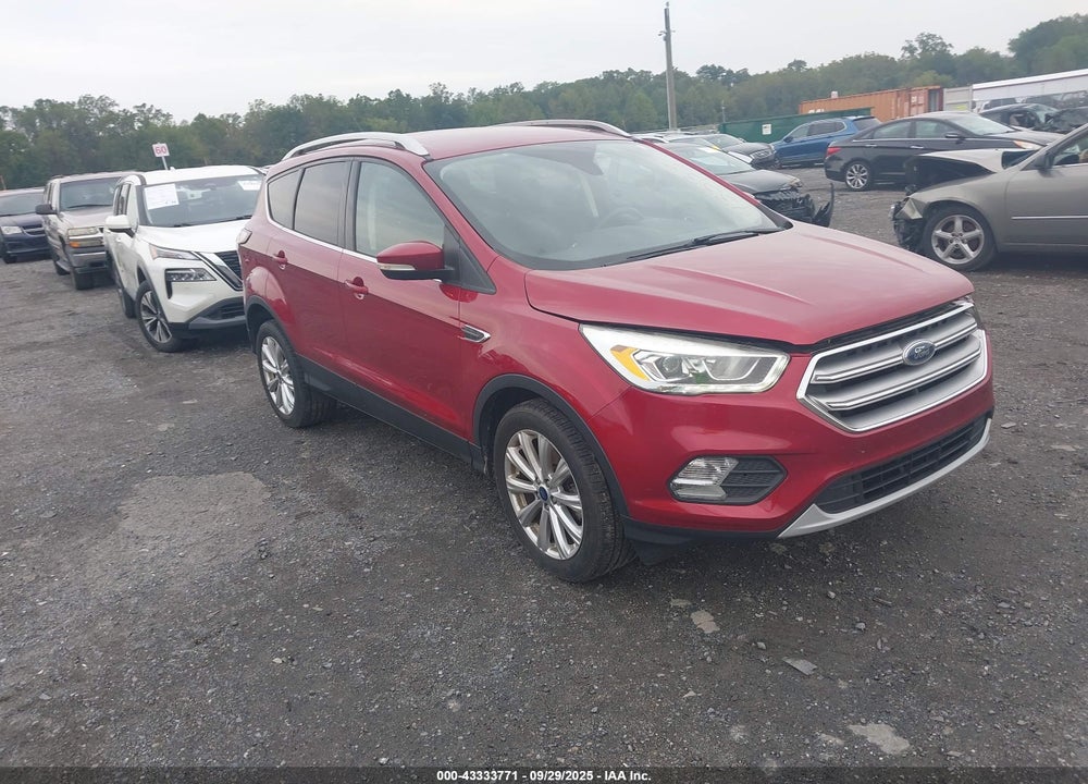 2017 FORD ESCAPE TITANIUM VIN: 1FMCU9JDXHUD48461
