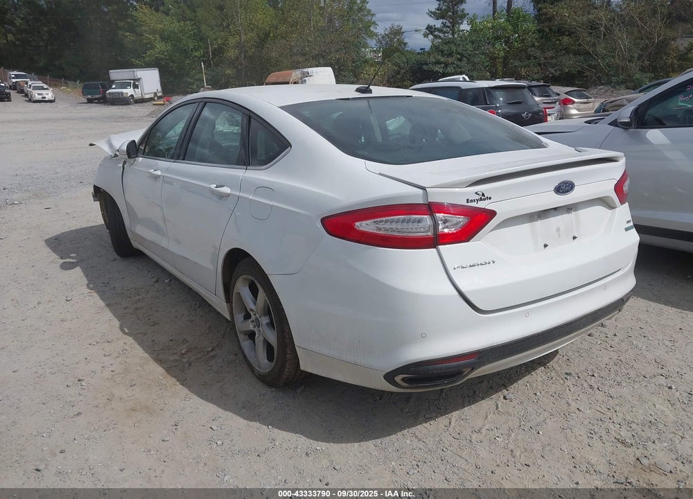 2015 FORD FUSION SE VIN: 3FA6P0H98FR170937