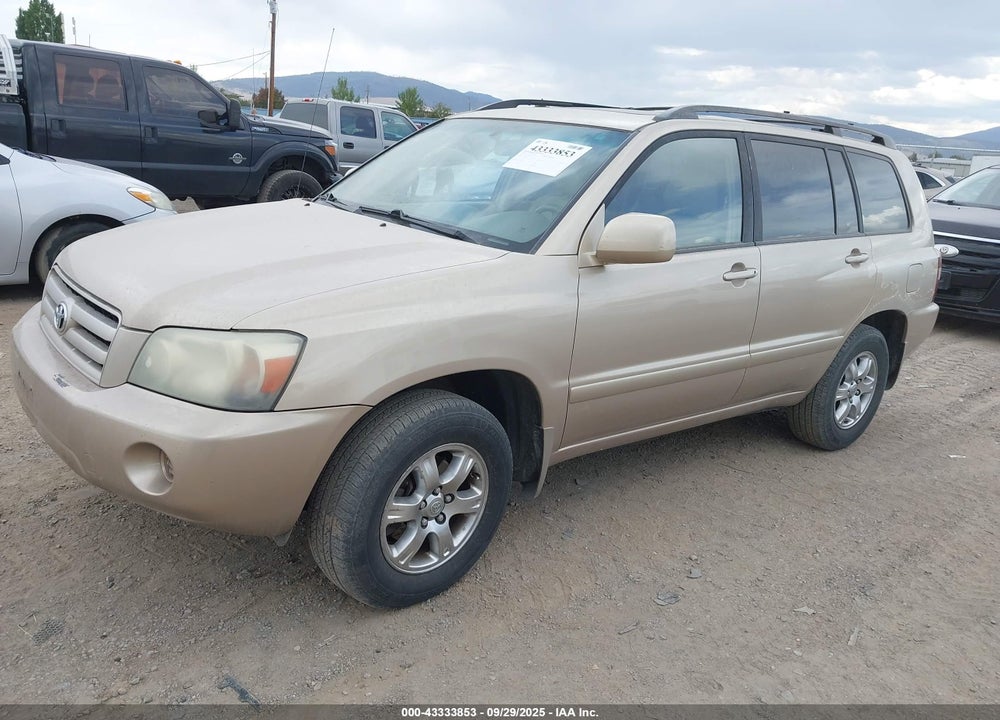 2004 TOYOTA HIGHLANDER V6 VIN: JTEGP21A540014717
