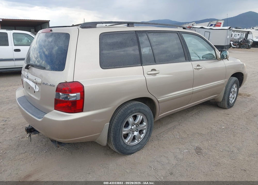 2004 TOYOTA HIGHLANDER V6 VIN: JTEGP21A540014717