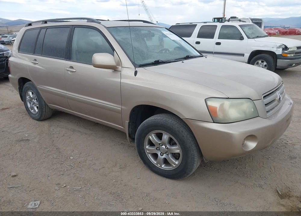 2004 TOYOTA HIGHLANDER V6 VIN: JTEGP21A540014717