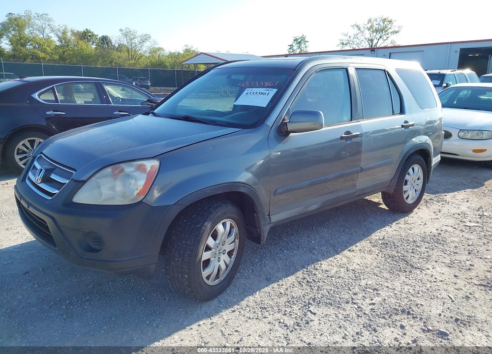 2006 HONDA CR-V VIN: SHSRD78876U442534