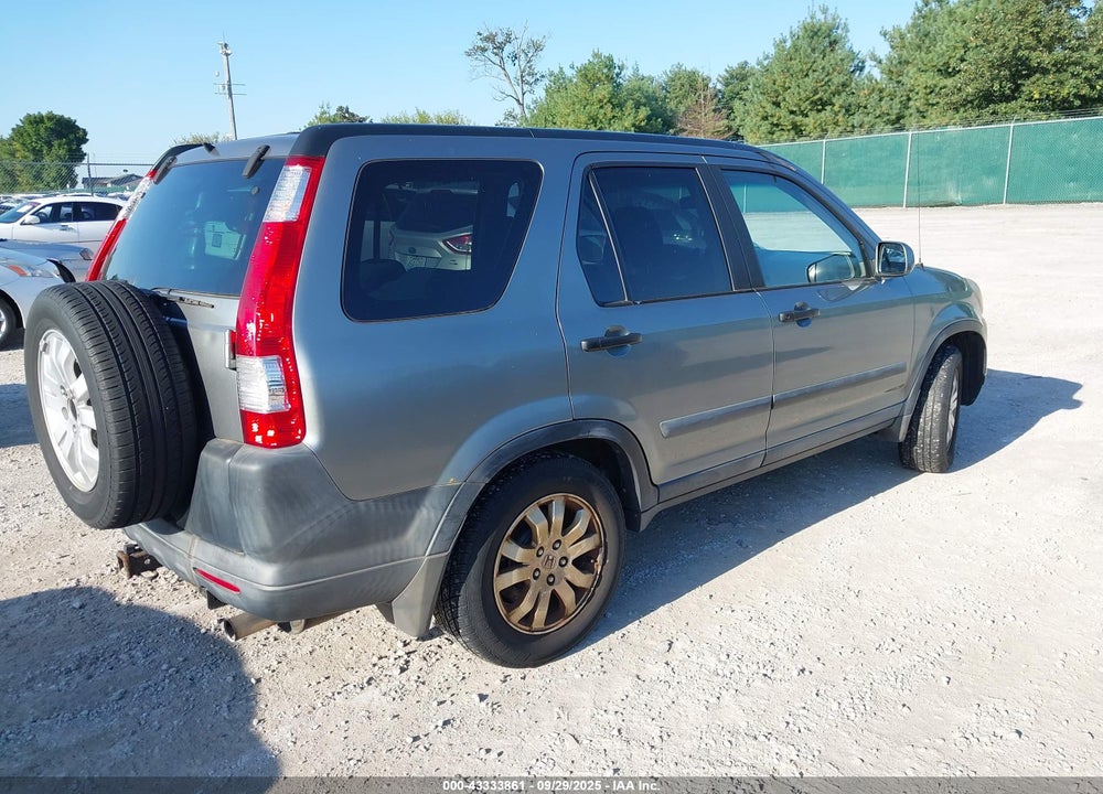 2006 HONDA CR-V VIN: SHSRD78876U442534