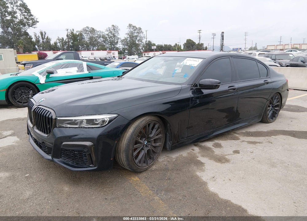 2020 BMW 7 SERIES 740I VIN: WBA7T2C05LCD02254
