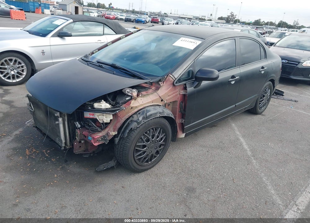 2009 HONDA CIVIC LX VIN: 2HGFA16539H502317