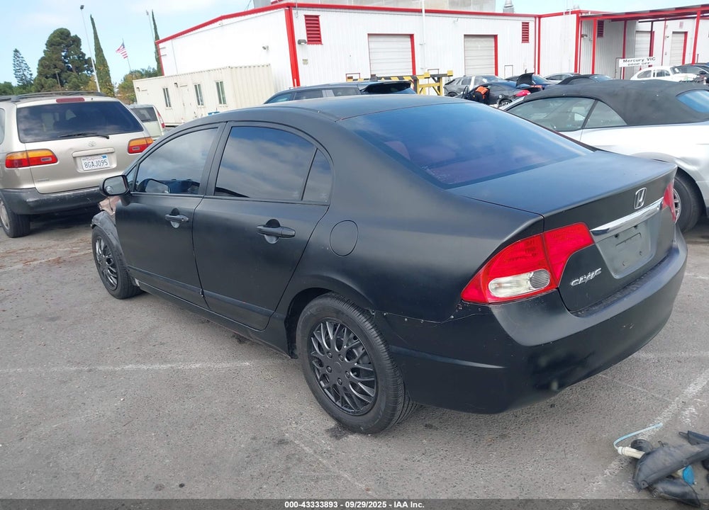 2009 HONDA CIVIC LX VIN: 2HGFA16539H502317