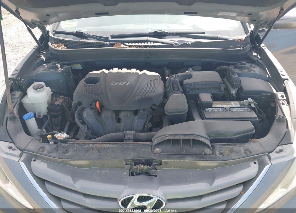 2013 HYUNDAI SONATA GLS VIN: 5NPEB4AC3DH567084