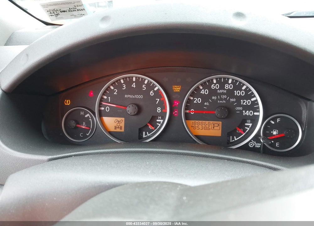 2010 NISSAN XTERRA SE VIN: 5N1AN0NW4AC516845