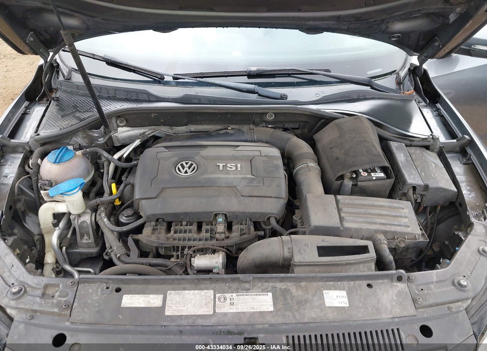 2014 VOLKSWAGEN PASSAT 1.8T SE VIN: 1VWBT7A34EC032986